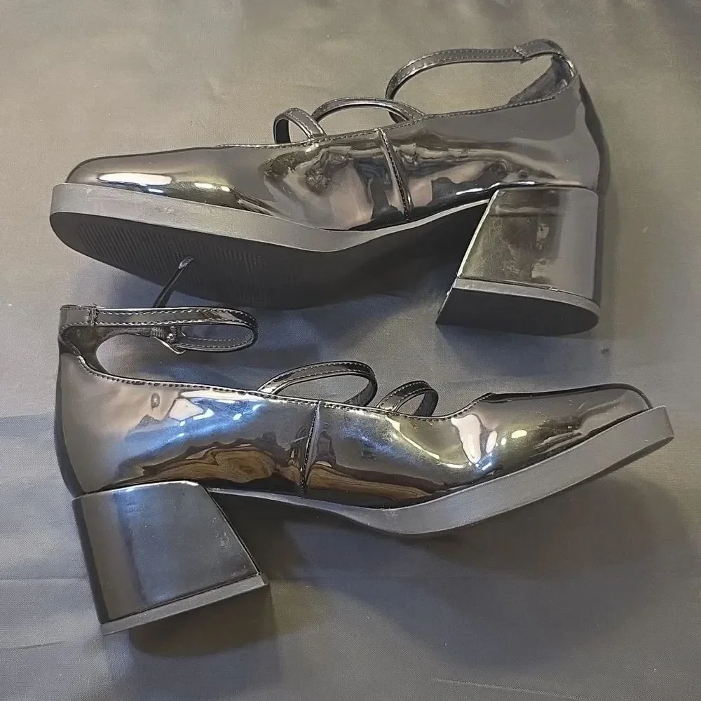 BRAND NEW SODA MULTI-STRAPS BLOCK-HEEL MARYJANE PUMP